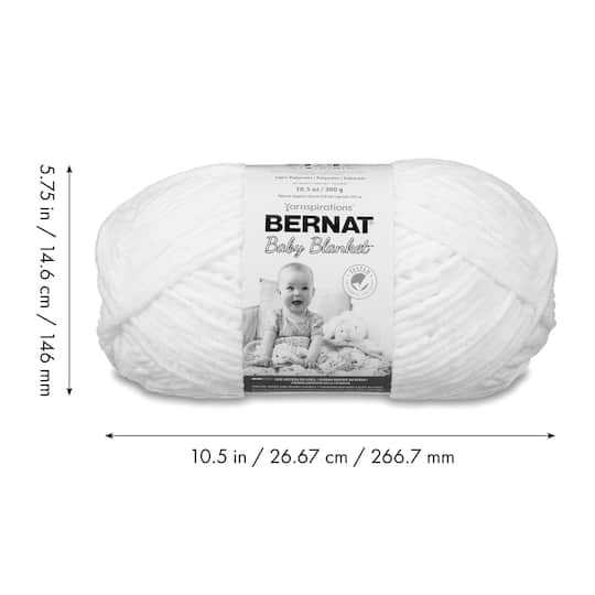 Bernat® Baby Blanket™ Variegates Yarn